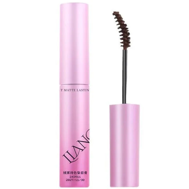 Velvet fog eyebrow cream in compact with four neutral shade options for brow definition