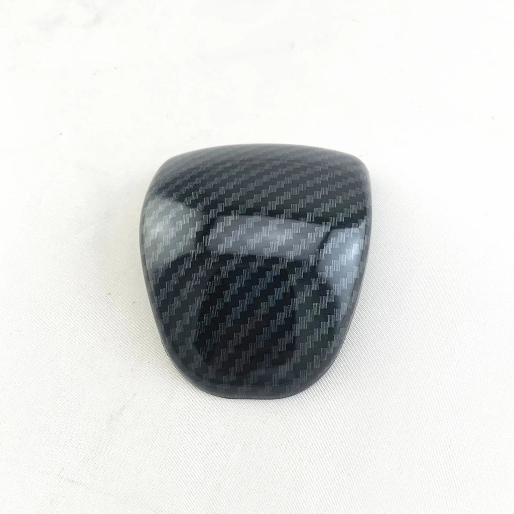 Smart RunK3 carbon fibre pattern ABS plastic gear stick cover for car interior customisation