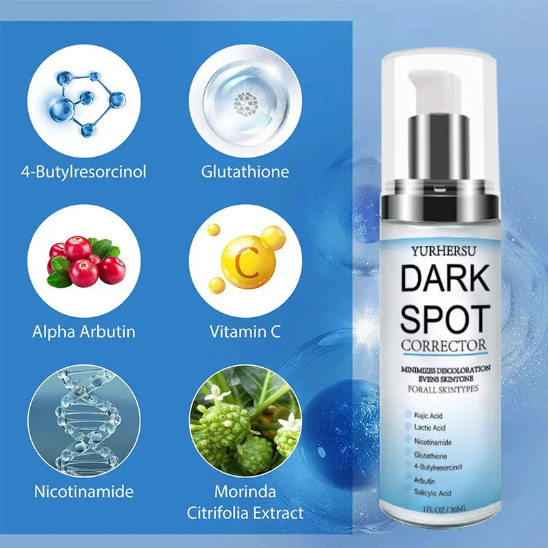 Spot lightening essence bottle for brightening, moisturising and tightening skin