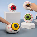 Stress ball squeezing toy vent horror eyes design TPR material 6cm diameter random colour
