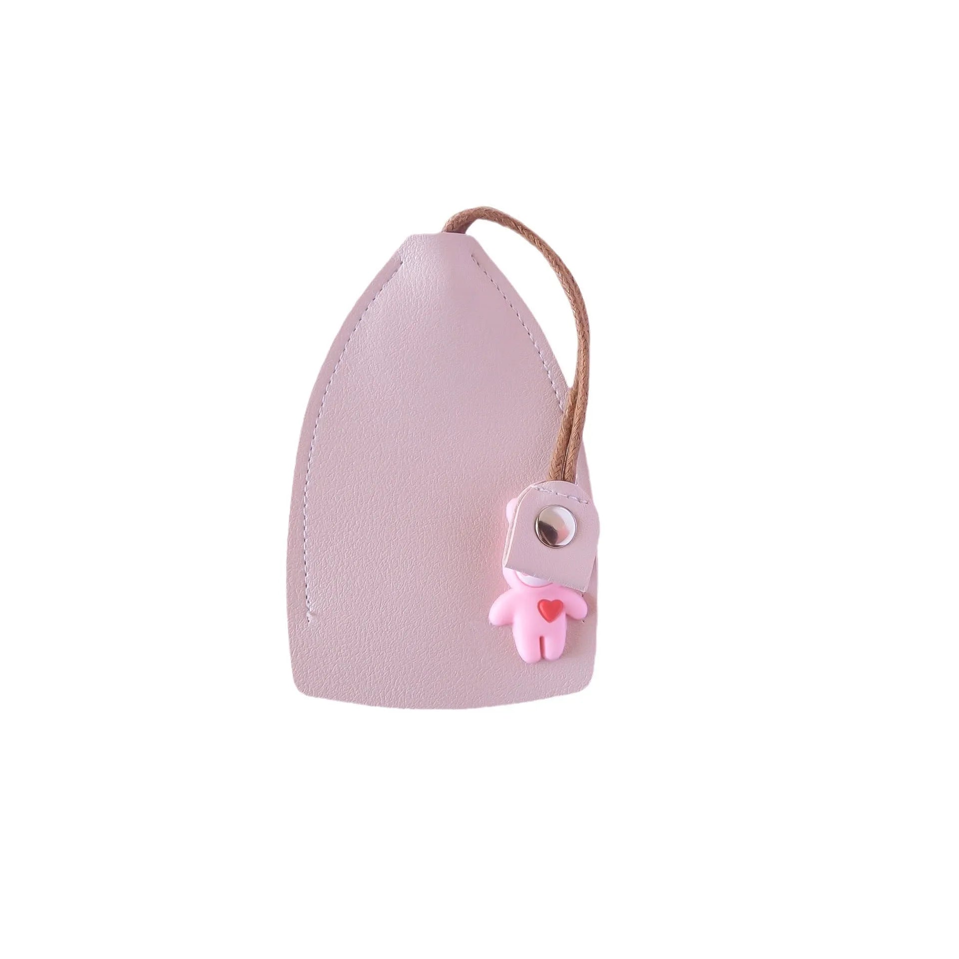 Universal large capacity PU leather car key case in various colours with credit card storage slots.