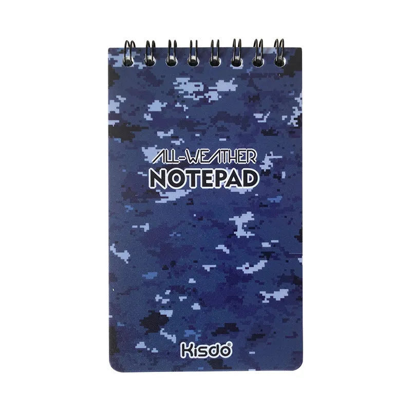 Waterproof spiral-bound office notepad with PP cover and stone paper in multiple colour options