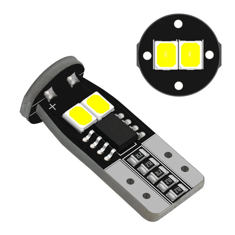 Small 10mm car license plate light with 2.1W output for vehicle registration illumination