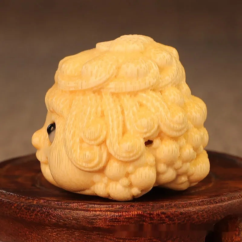 Golden toad princess bamboo ornament for Children's Day decoration