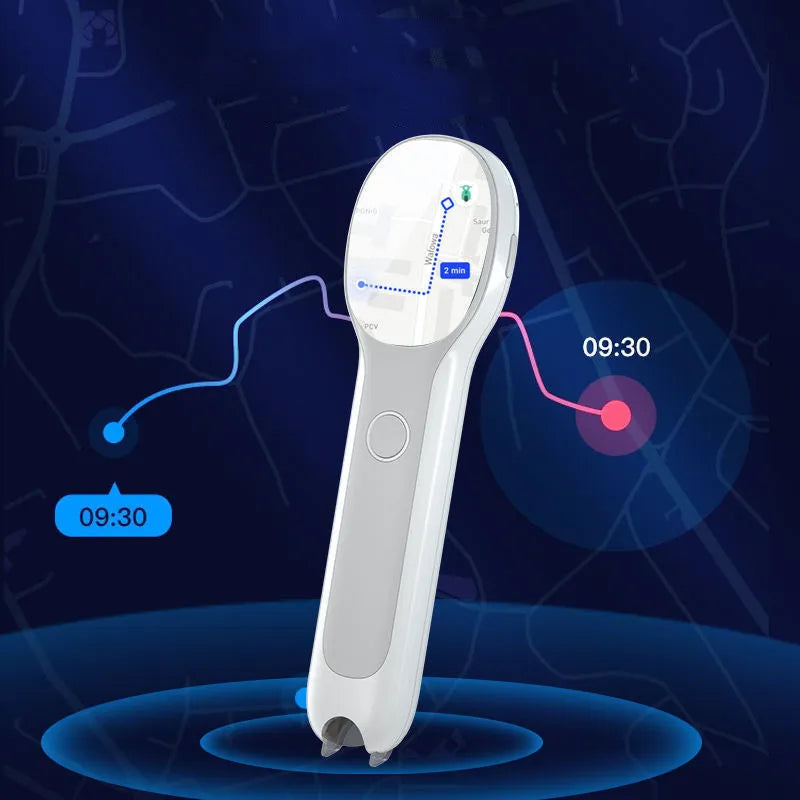 White Universal Reading Pen for English and Chinese translation with USB cable