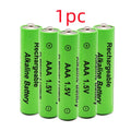 Pack of green AA alkaline rechargeable batteries labelled 3000mAh 1.5V