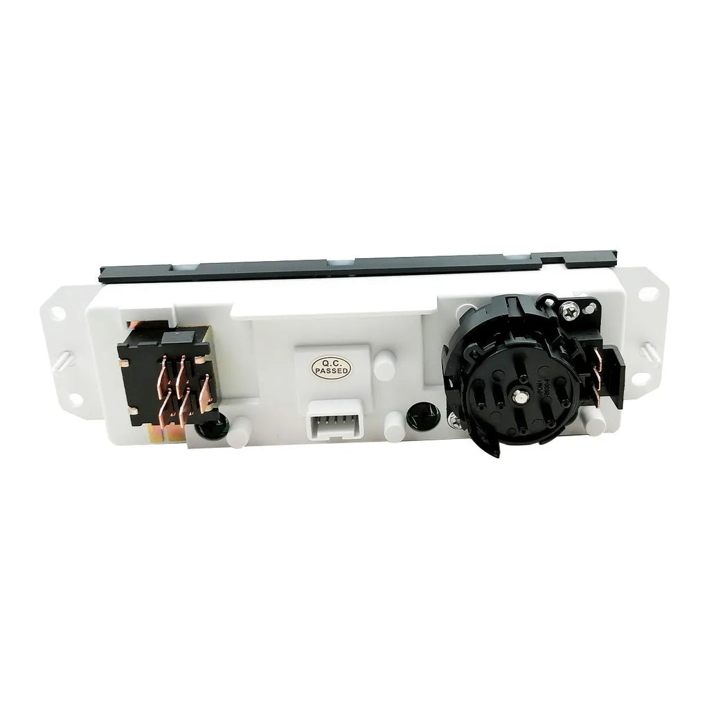Black Jeep Wrangler air conditioning control panel for 2005-2006 models