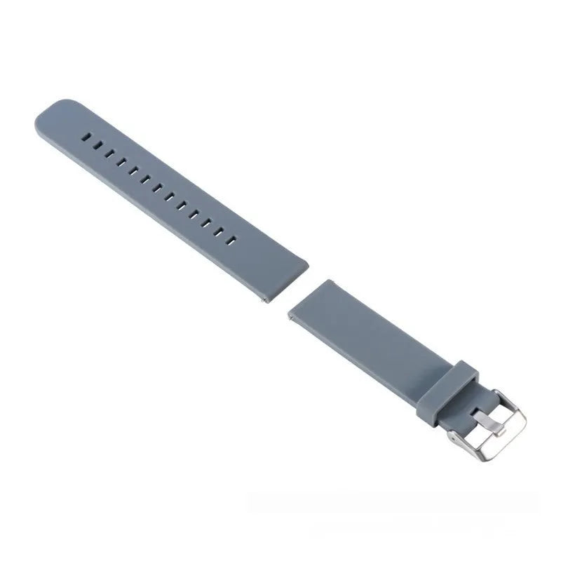 Jiaming Forerunner 245 silicone sports strap in solid colour with straight buckle