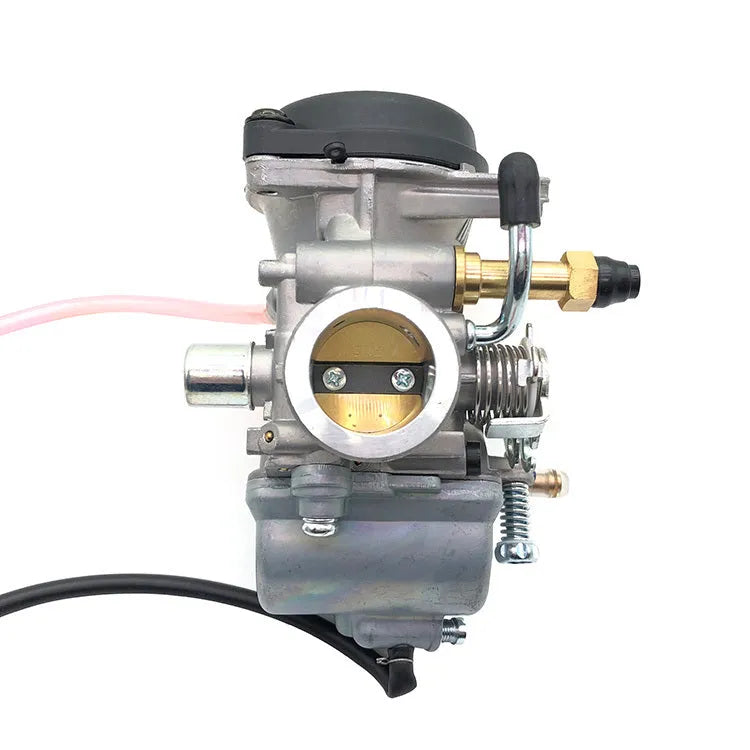 Replacement carburetor for Wang Diaobao HJ125K-2 and Suzuki GS125 125cc motorcycles.