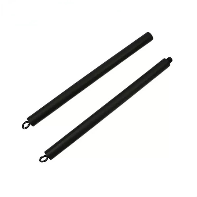 Two-segment push-and-pull rod fitness stick for resistance training exercises