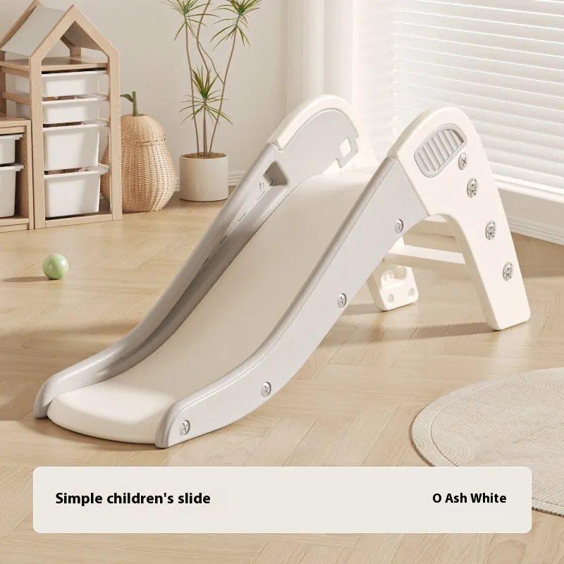 Small plastic baby slide in blue colour for children under three years old