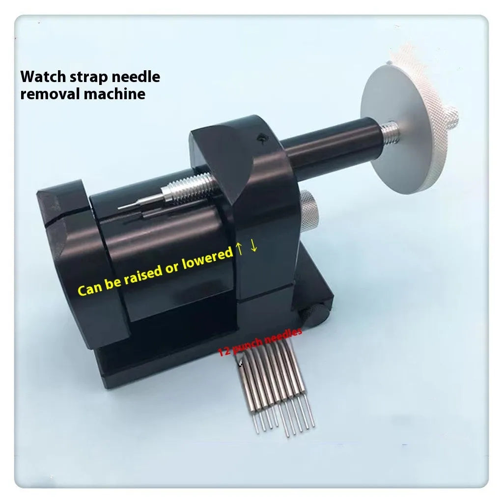 Alloy steel watch strap removal machine tool for professional watch repair workshops