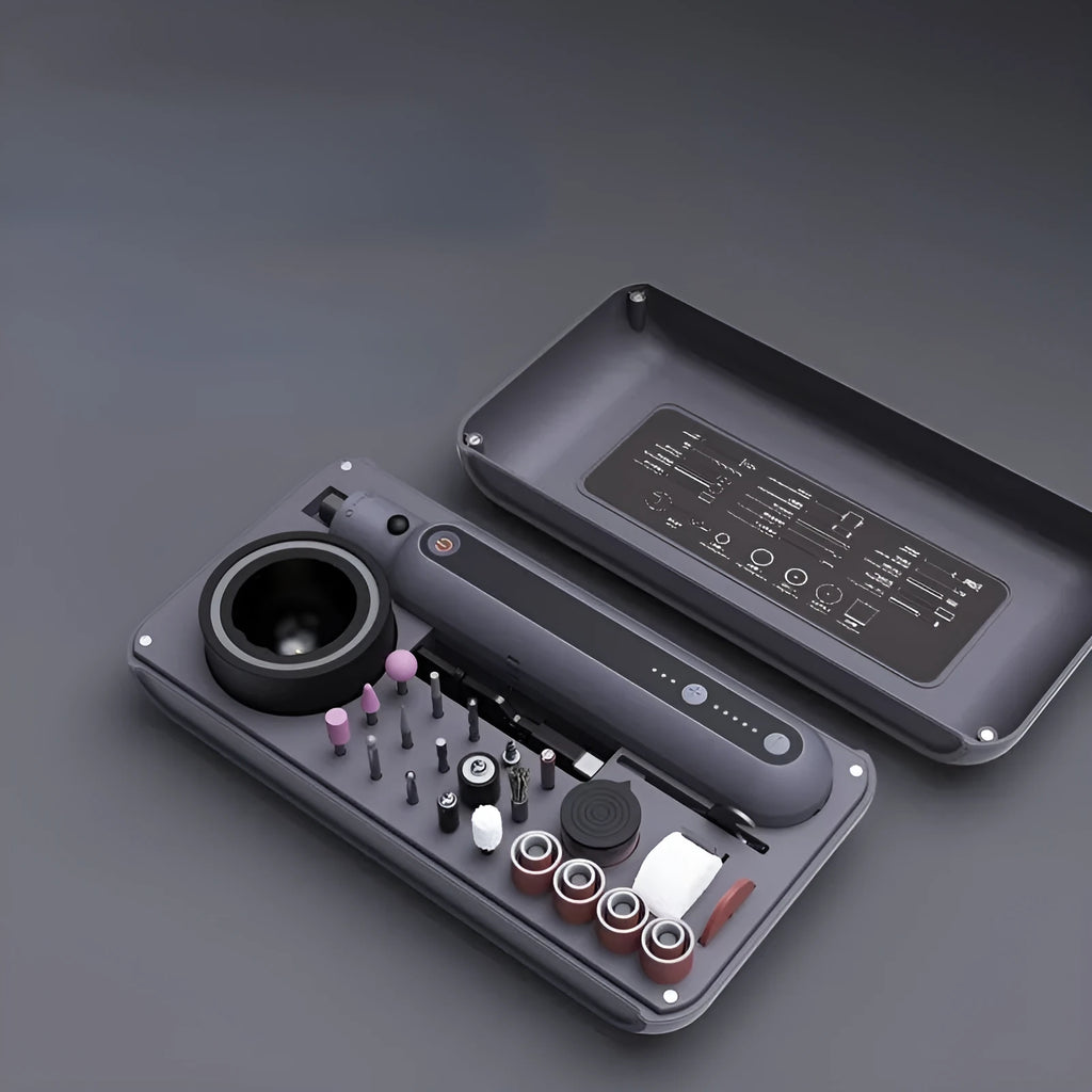 64W mini electric polishing and cutting machine set with lithium battery