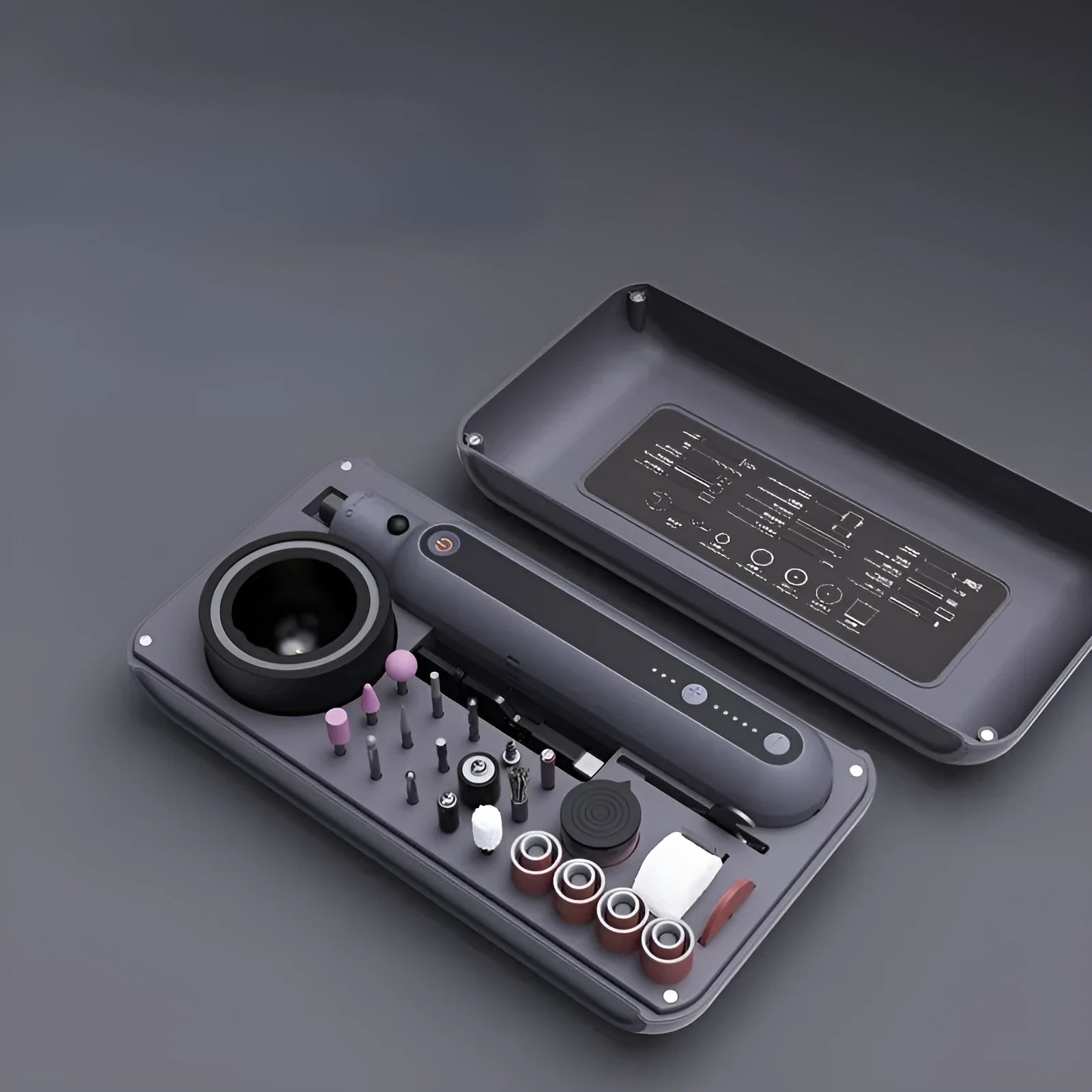 64W mini electric polishing and cutting machine set with lithium battery