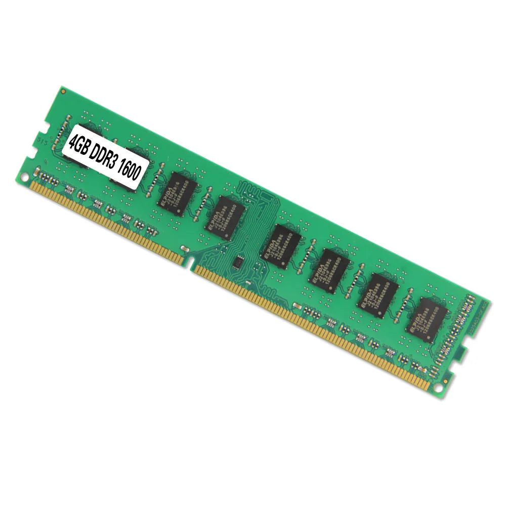 Desktop DDR3 4GB 1600MHz memory module for AMD compatible systems