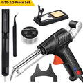 Black G102 outer soldering gun kit with light, 5-piece set in medium standard 205x170mm size
