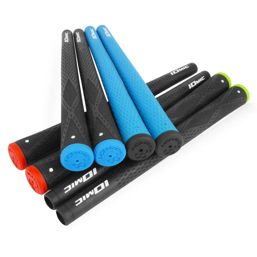 TPE/TPR golf club grip in multiple colour options including pink, red, blue, white and black combinations
