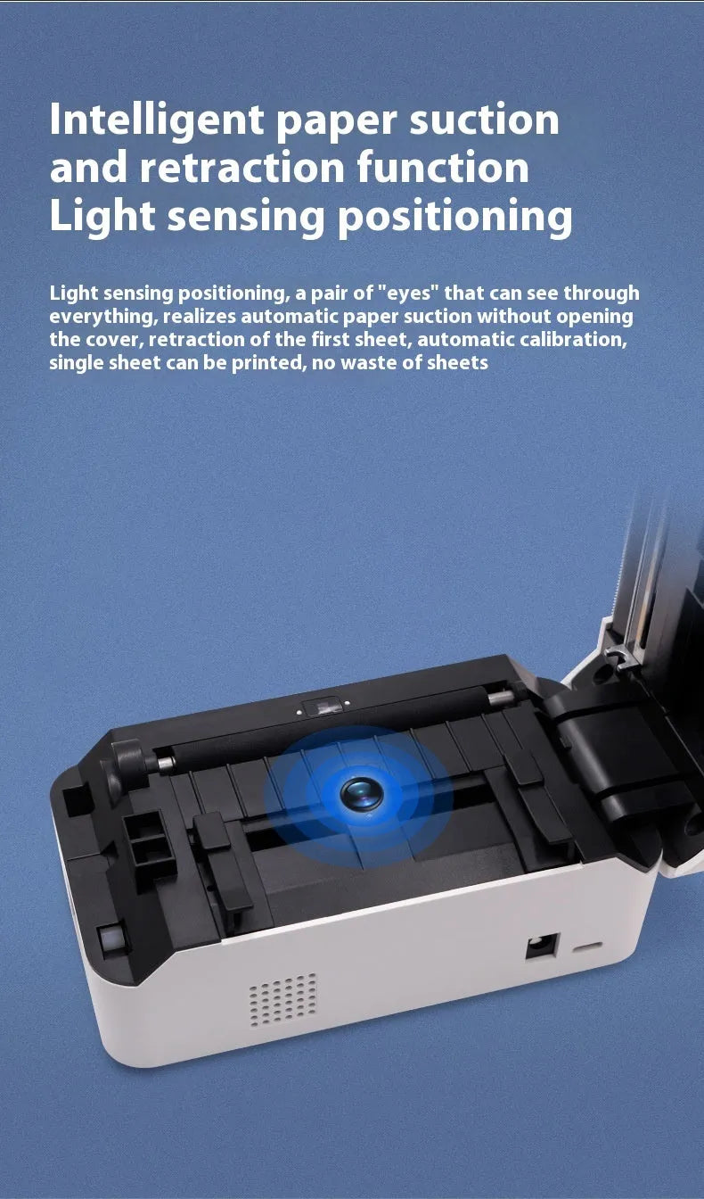 Thermal Express Single Electronic Surface Printer with compact design showing USB and Bluetooth connectivity