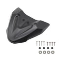 Black ABS fixed wind front wing for KTM 390 and 790 Adventure motorcycles