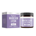 Magnesium body butter cream in 150ml container with shea butter and grape seed oil ingredients