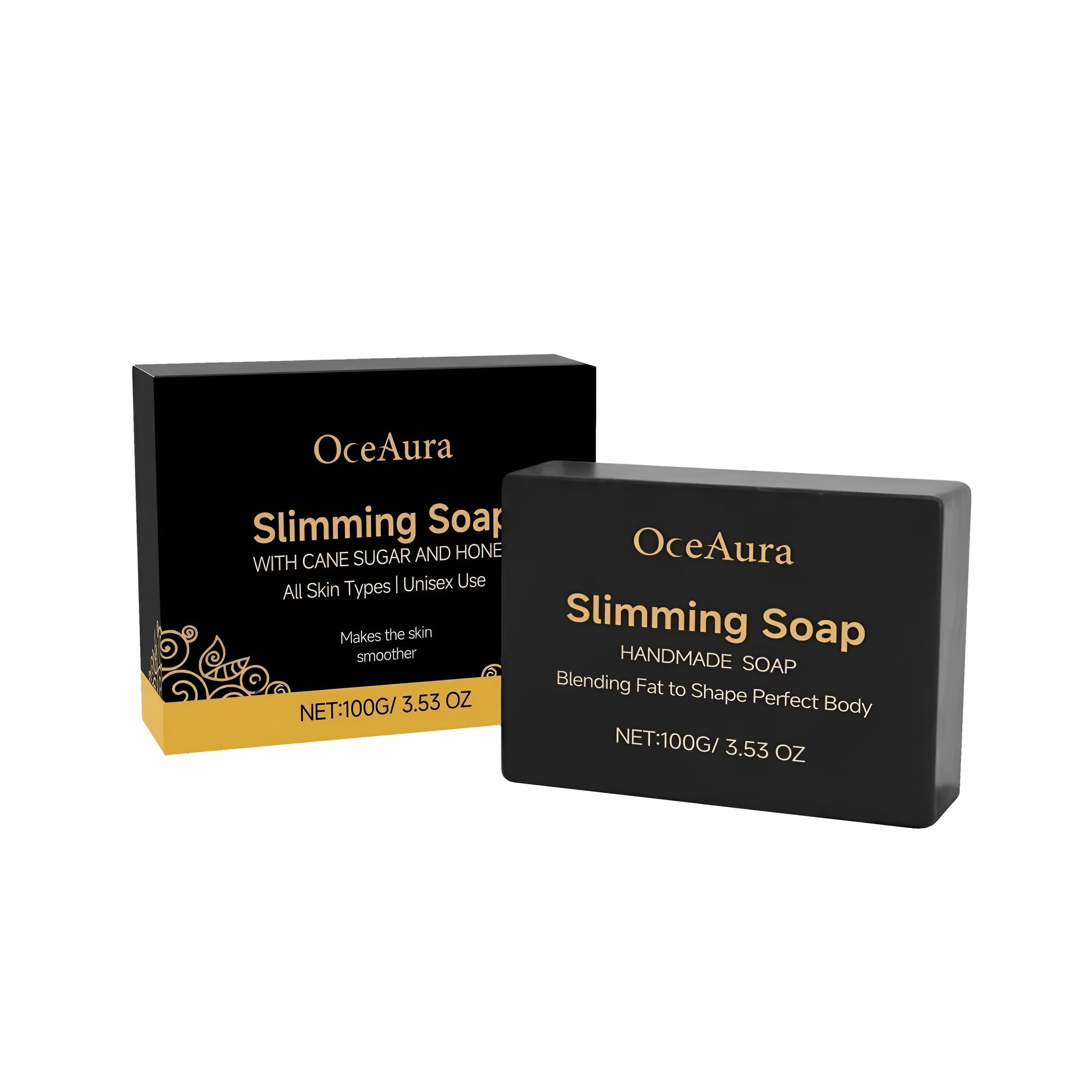 100g body slimming bath soap bar with honey and glycerol ingredients