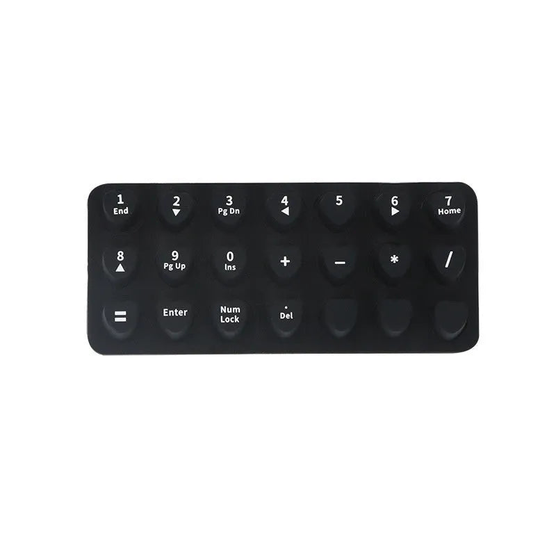 70 anti-static silicone keycaps for long nails in assorted colours including black, clear, mint green, pink, and purple