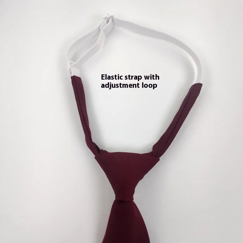 Men's solid colour cotton bow tie in arrow-type style on a white background