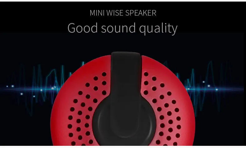 Hieha XQ11 mini waterproof metal Bluetooth speaker in black, gold, pink, red, or silver colour