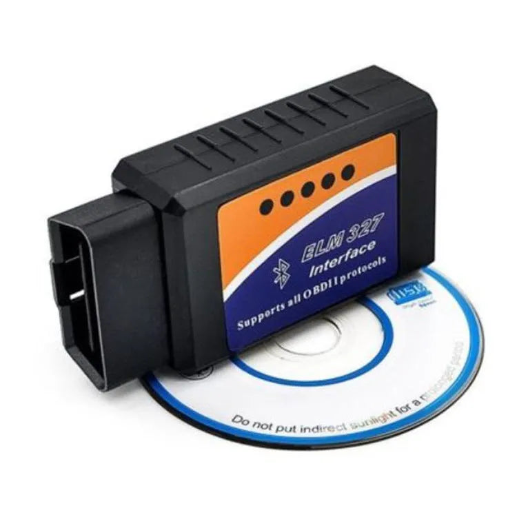ELM327 Bluetooth OBD2 diagnostic scanner for car fault codes and sensor data