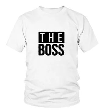 Men's loose fit printed T-shirt with round neck and short sleeves