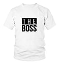 Men's loose fit printed T-shirt with round neck and short sleeves