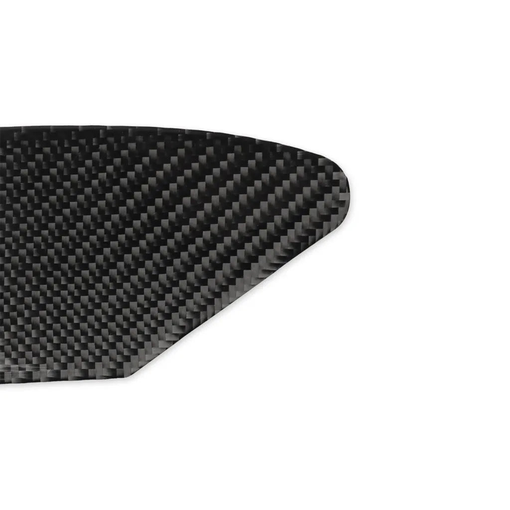 Carbon fibre decorative sticker for USB charging port panel with 3M adhesive backing