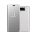 Samsung Galaxy Note20 phone case with extended mounting bracket and mirror-finish back