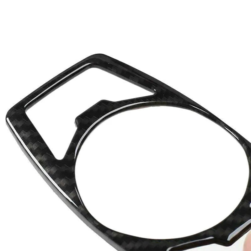 Carbon fibre finish decorative paster for Ford F150 Wild Horse headlight control panel