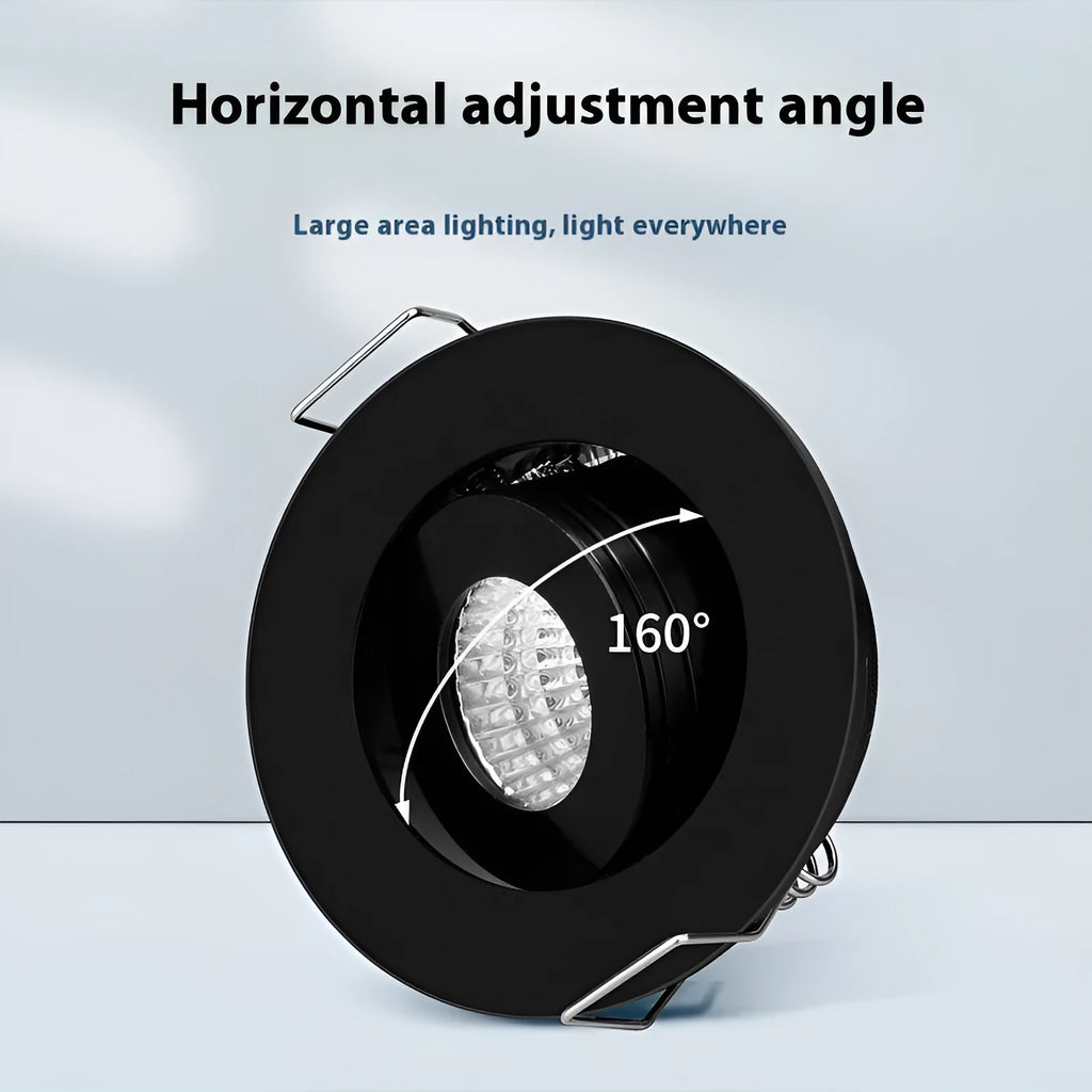LED mini spotlight concealed ceiling light aluminium housing 1W 3W 220V