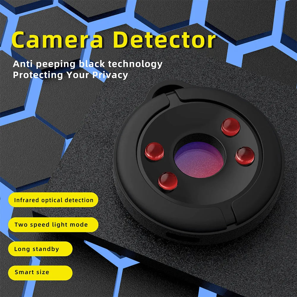 Compact S600 colour camera detector with infrared optical scanning for hidden camera detection