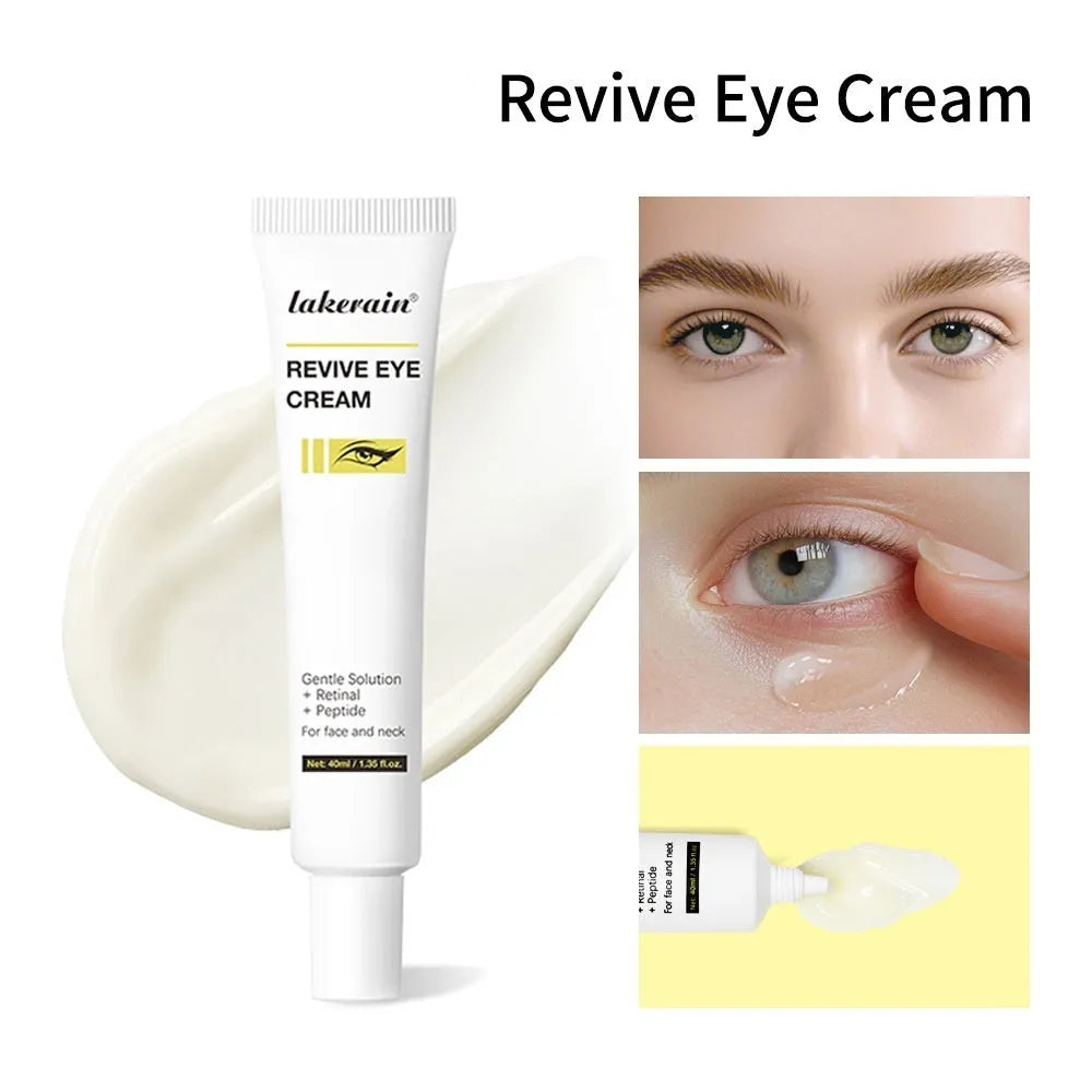 40ml retinol eye cream bottle for dark circles and fine lines treatment