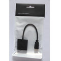 HDMI to VGA adapter cable with 0.3 metre length and female VGA port