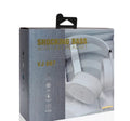 Wireless Bluetooth headset in black colour with over-ear design and adjustable headband