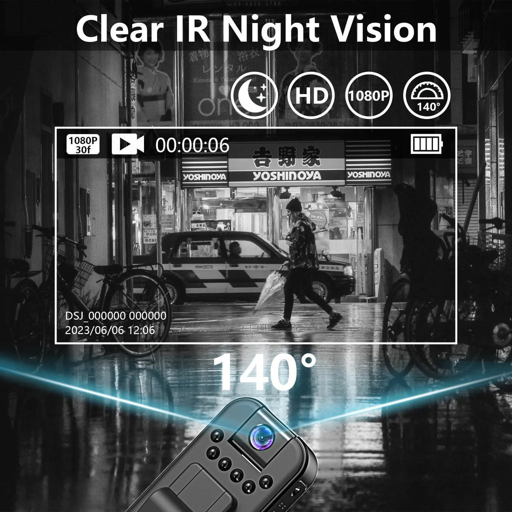 L7 model HD home security camera recorder with WiFi and infrared night vision