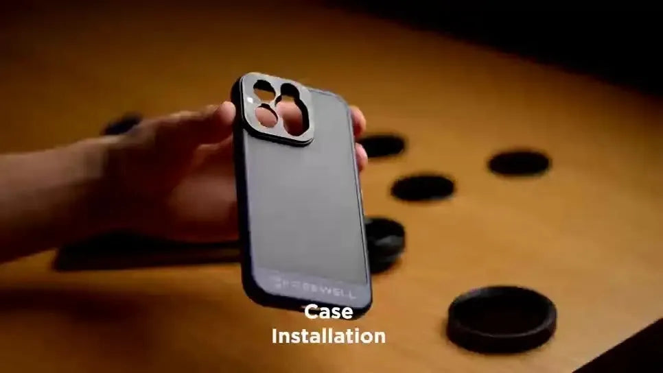 Black phone case compatible with iPhone 13 Pro, 14 Pro, and 15 Pro models including Pro Max variants