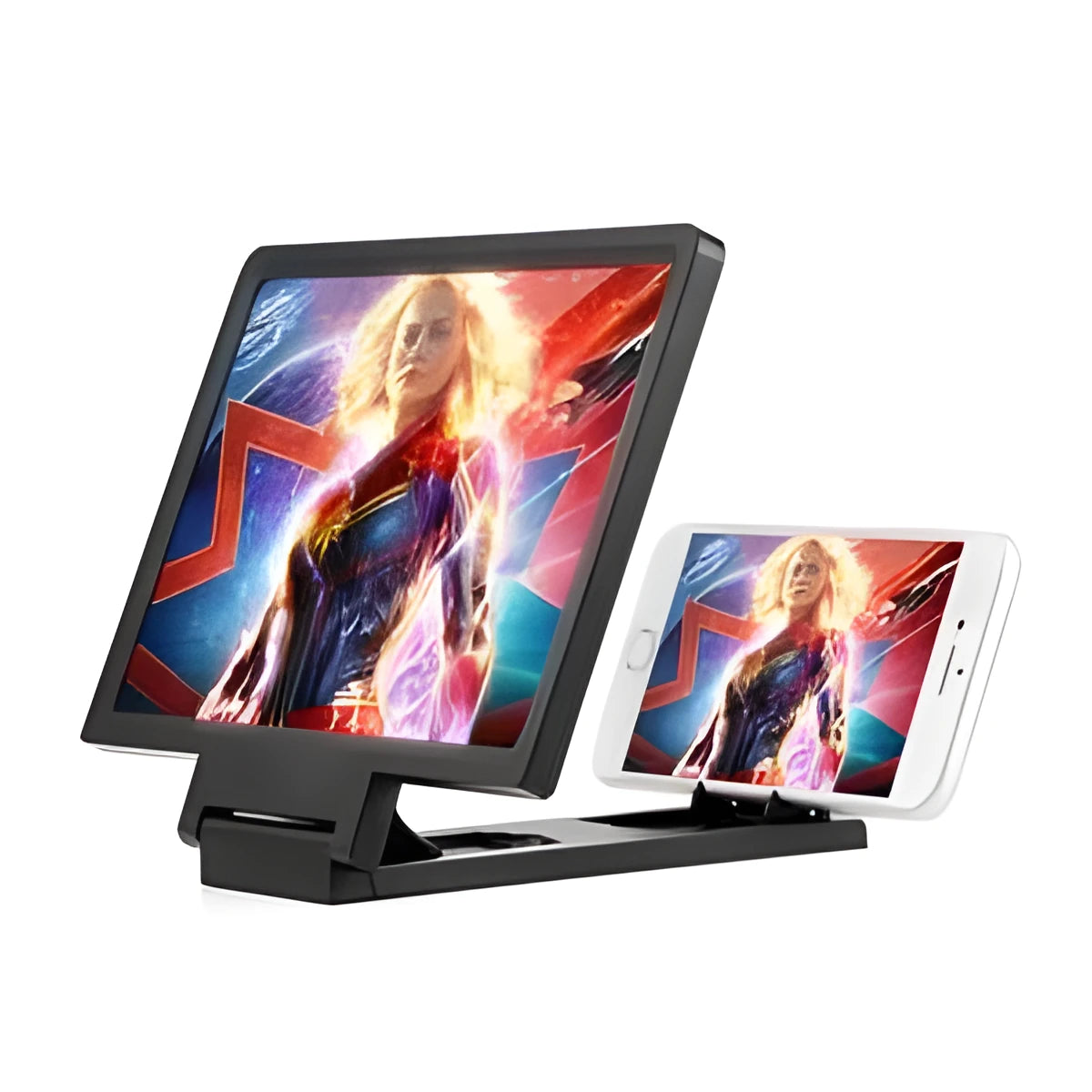 Screen amplifier 18cm by 12cm for mobile phone screen magnification