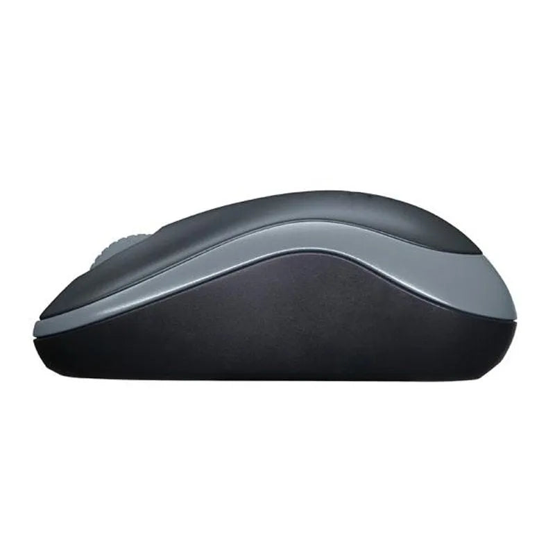 Compact wireless mouse model 185/186 in blue with USB receiver, 1200 DPI three-button design