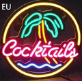 LED Coffee Neon Billboard advertising light with PVC construction measuring 40x33mm