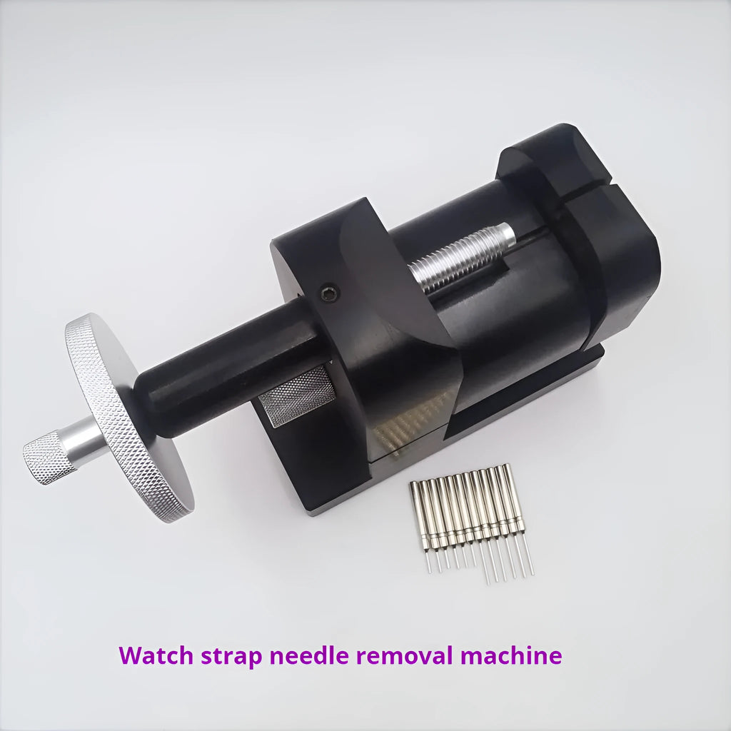 Alloy steel watch strap removal machine tool for professional watch repair workshops