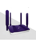 Blue 4G all netcom dual mode router with four extended antennas