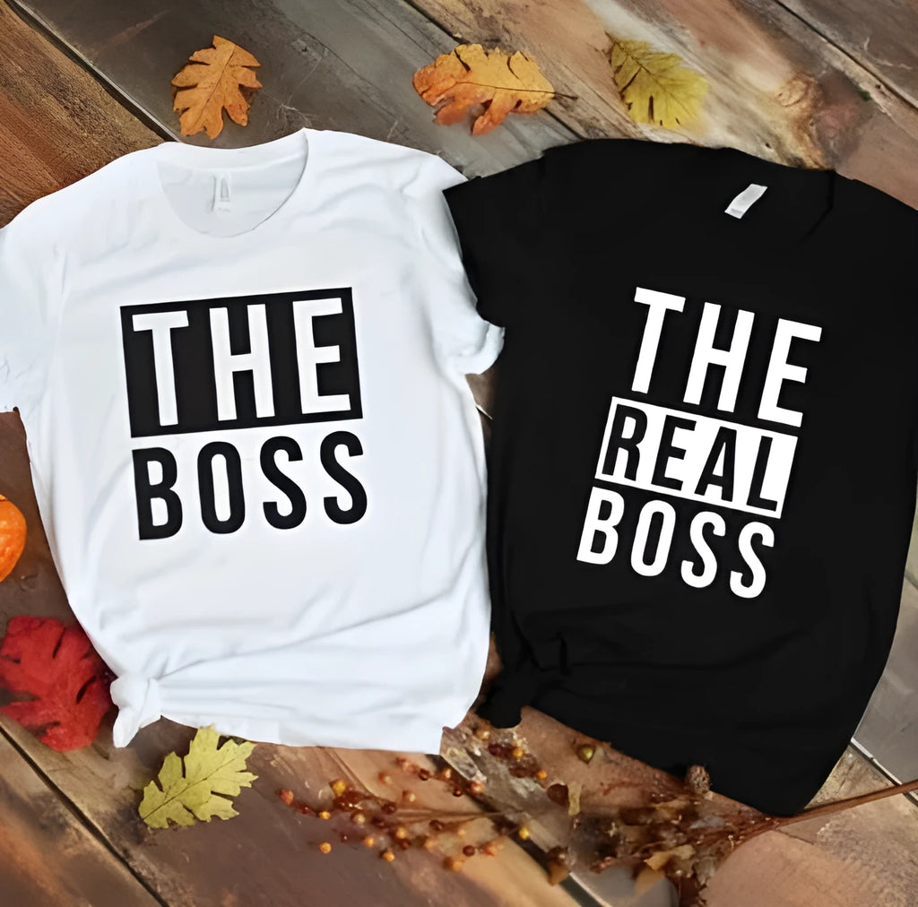 Men's loose fit printed T-shirt with round neck and short sleeves