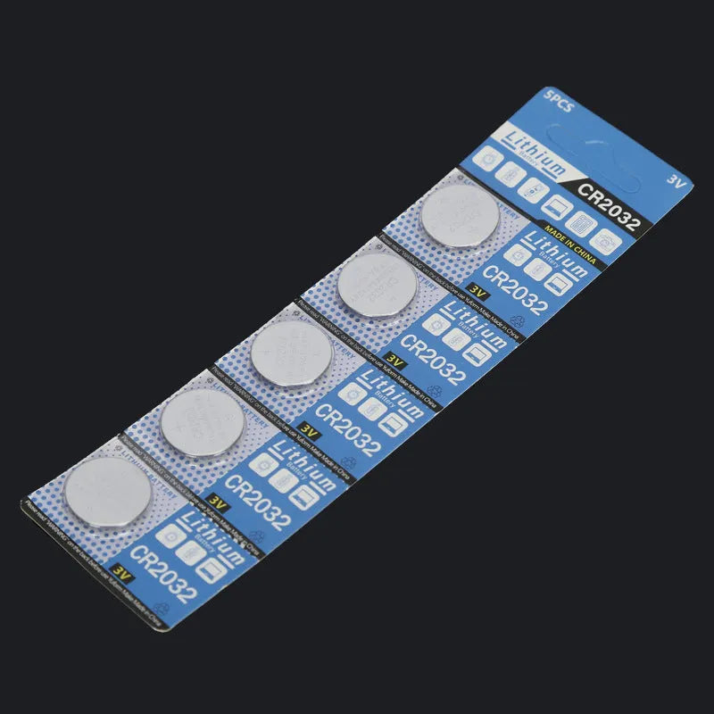 CR2032 lithium button battery with 20mm diameter for weight scales and electronic devices