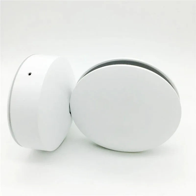 Modern aluminium corridor wall spotlight bar with glass lens and colour-changing LED light options.