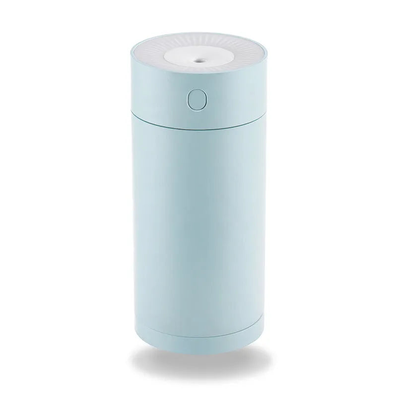 Folding Bracket Humidifier USB Desktop Humidification 5V Car Office Air Atomizer ABS PP 70x70x156mm 320ml Tank Continuous 6 Hours White Pink Blue